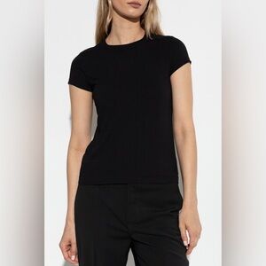 rick owens porterville fw24 black t shirt
